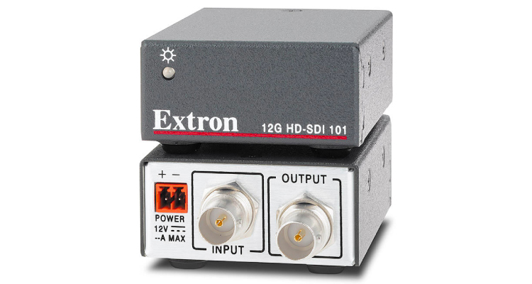 New Extron 12G-SDI Cable Equalizer Supports 4K Video