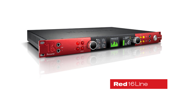 Focusrite Exhibits Red 16Line Interface