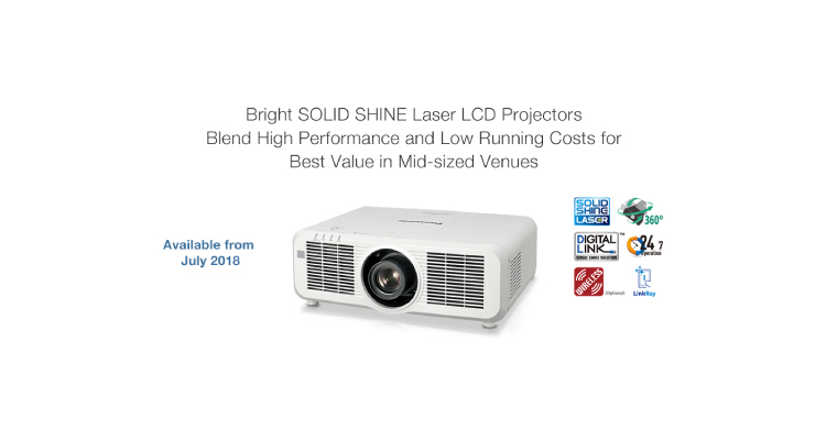 Panasonic Debuts New SOLID SHINE Laser Projectors at InfoComm