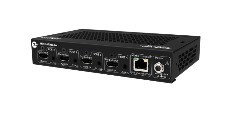 ZeeVee Launches Four-Channel IP Encoder at InfoComm