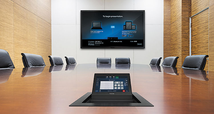 Extron Has New 7″ Touchpanel Designed to Blend AV Control with a Cable Cubby