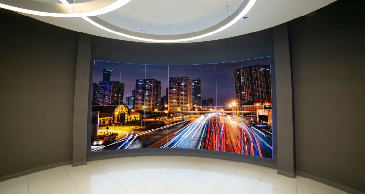 Advanced Handles Display Installation for Logistics Firm Lobby