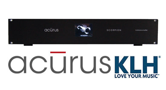 Acurus Scorpion powers KLH architectural speakers demo at CEDIA Expo 2018