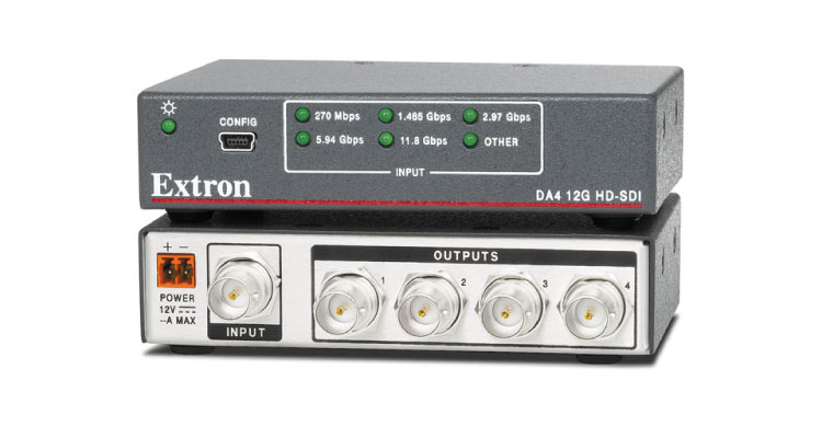 Extron Intros 12G-SDI Distribution Amplifier