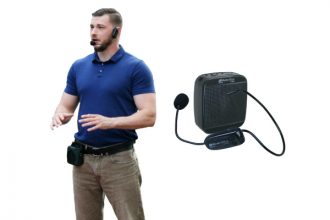 AmpliVox Introduces 2.4 GHz Digital Belt Blaster Personal PA System for Speakers