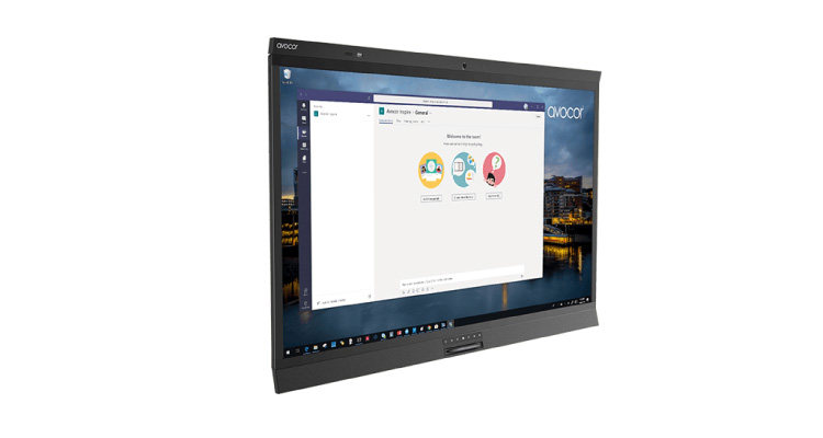 Windows Collaboration Displays by Avocor Debut