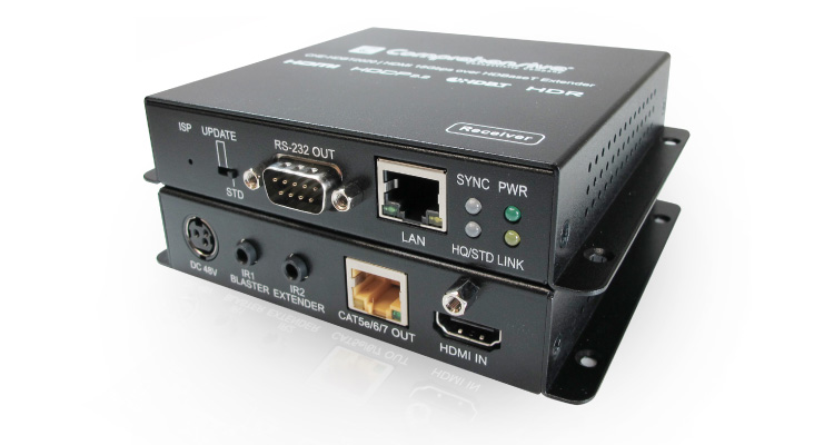 Comprehensive Launches CHE-HDBT2020 – Pro AV/IT 4K 18G HDBaseT Extender Kit