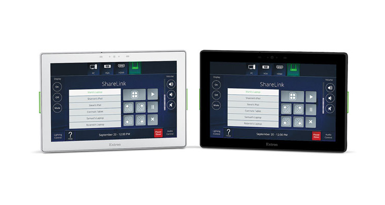 New Extron 10″ Wall Mount Touchpanel Has Gorilla Glass