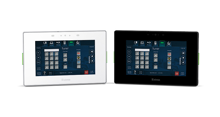 Extron Ships New 5″ Wall Mount Touchpanel