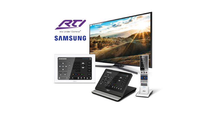 RTI Introduces Driver for IP Control of Samsung 4K UHD TVs