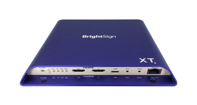 Signagelive Platform Adds New Interactive Kiosk Mode for BrightSign Media Players