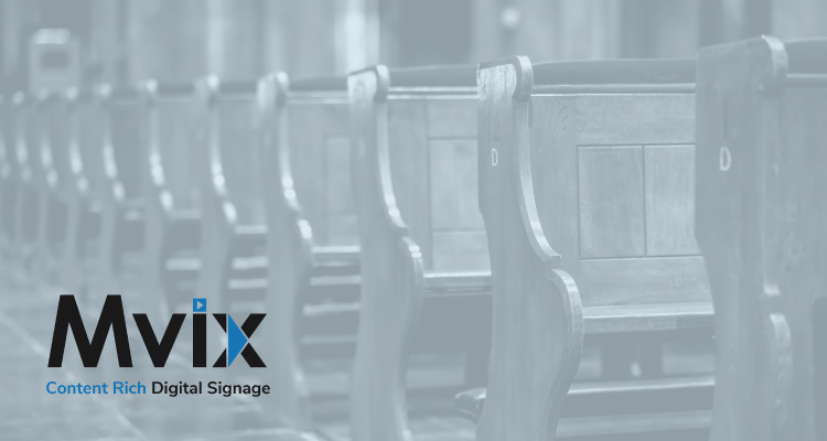 Top Three Uses of Digital Signage in Churches