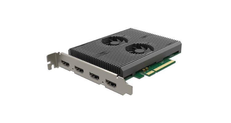 Magewell Adds Dual-Channel 4K Capture Card with Loop-Through Connectivity