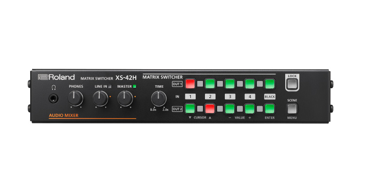 Roland Pro AV Introduces XS-42H Matrix Switcher