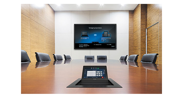 Extron Ships 7″ Touchpanel Built Into a Cable Cubby