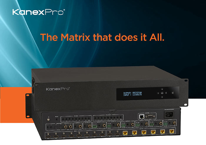 KanexPro Debuts HDMI 2.0 to HDBaseT Switcher for Home Theater