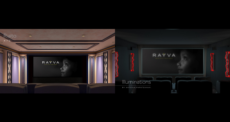 Rayva Offers Exciting New Choices for Turnkey Theaters with Curated Interior Design Themes