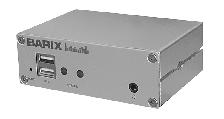 Barix to Showcase IP Audio and Paging Products at ISE 2019