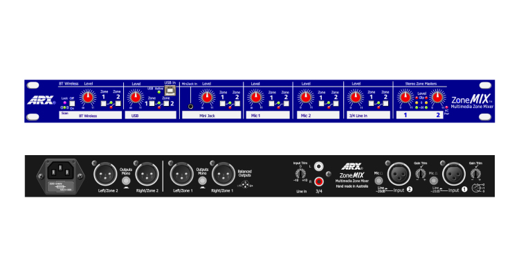 New ZoneMix Zone Mixer from ARX Systems Will Debut at ISE