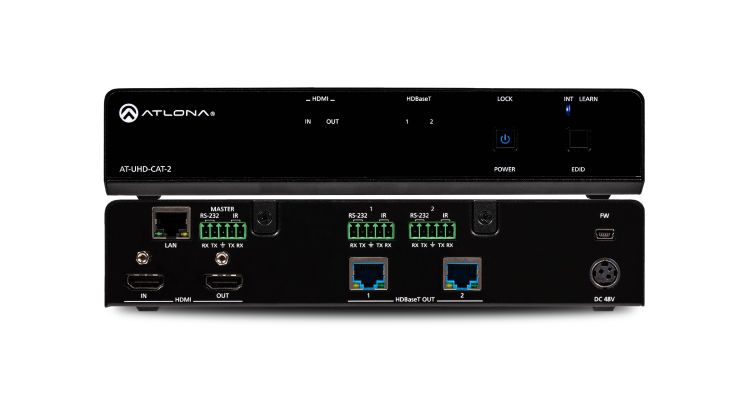 Atlona Unveils Dual-Output 4K/UHD HDMI to HDBaseT Distribution Amplifier