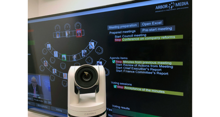 Avonic Teams with Arbor Media for Launch of Conferencing System at ISE