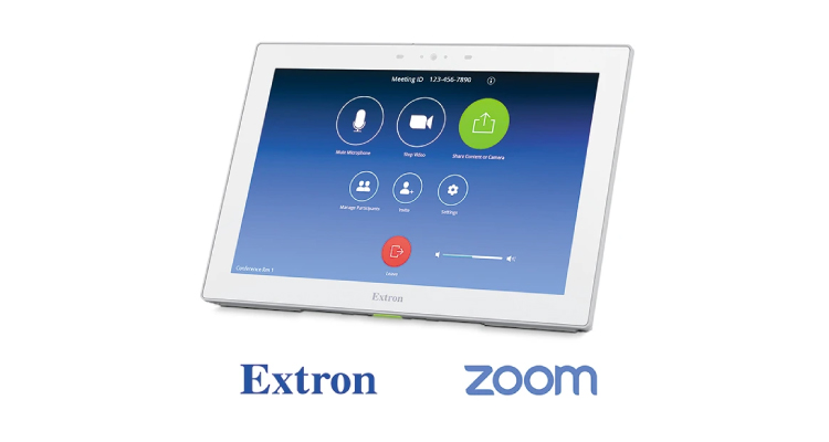 Extron HC 404 Collaboration System Now Preconfigured for Zoom Room Control