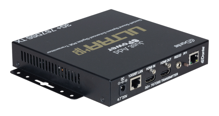 Just Add Power Adds Dante and AES67 Audio to the Ultra HD-Over-IP Family at ISE 2019