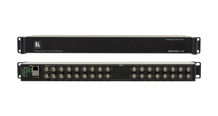 Kramer Releases 32 Port 12G SDI Matrix Switcher with Interchangeable Inputs and Outputs