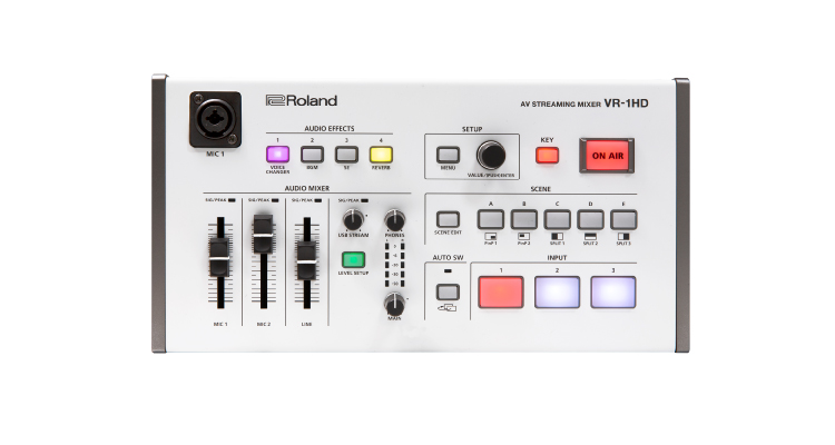 Roland Pro AV’s VR-1HD HD Video Switcher Debuts