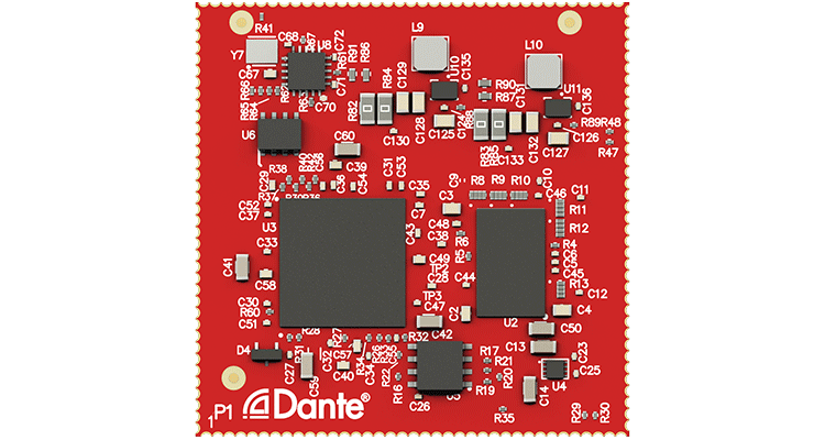 Dante Finally Adds Video to Spec with Dante AV 1Gbps 4K Module