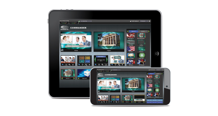 Remote Production Control Over IP Now Available with Commander UI for BPswitch Systems