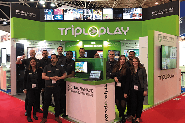 Tripleplay demonstrate world-leading Digital Signage & IPTV solution at ISE 2019