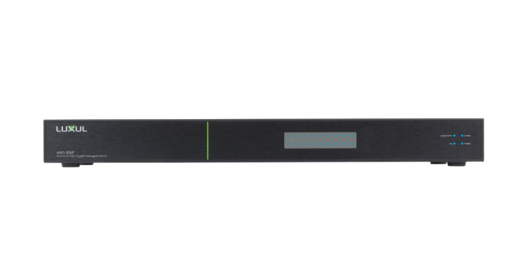 Luxul Ships AMS-1816P Managed Gigabit Switch