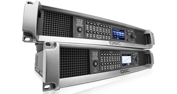 QSC Introduces CX-Q Series Network Amplifiers