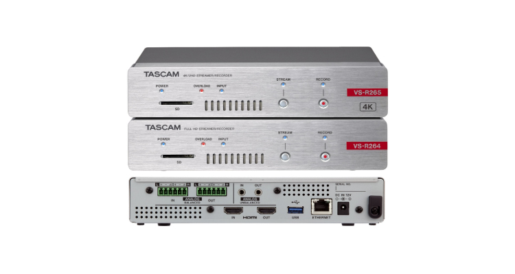 TASCAM Enters Video Streaming Market and Debuts Audio Matrix Switchers