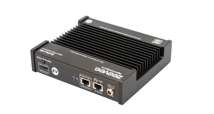 ZyPer4K Silent Decoder Makes ISE Debut in Amsterdam