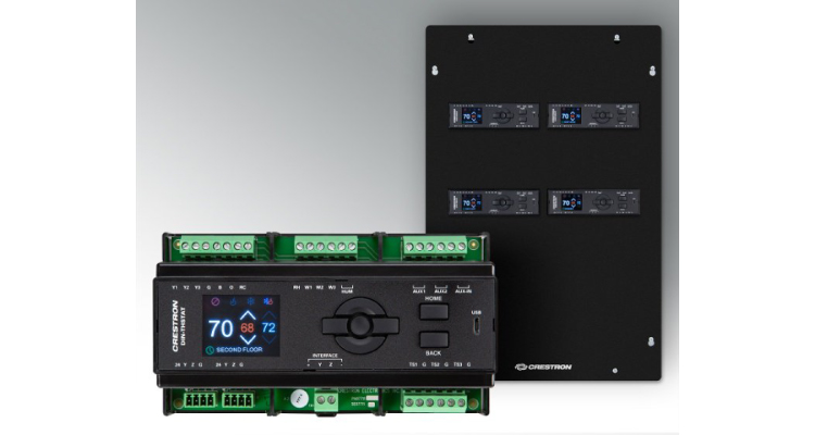 New Crestron DIN-RAIL Climate Controls Debut