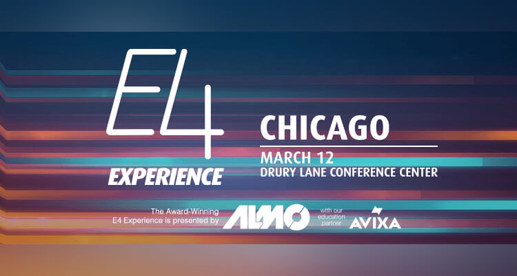 Almo ProAV’s E4 Experience Will Show Only New Products & Offer Autograph and Photo Session with Quarterback Jim McMahon