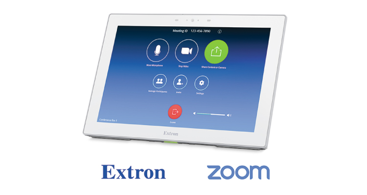 Extron Adds More Control for Zoom Rooms