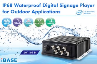 IP68 Waterproof Digital Signage Player for Outdoor Applications