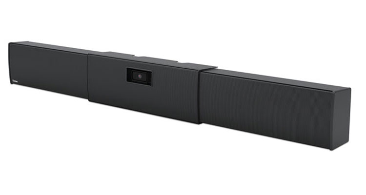 Extron Ships Industry’s Only Adjustable Width Soundbar (With Built-in Camera, If You Want)