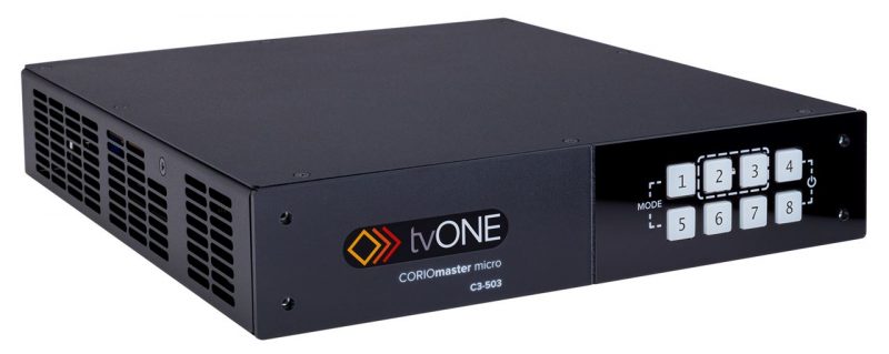 tvONE showcases enhanced CORIOmaster and new HDMI 2.0 products at NAB 2019