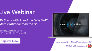 Webinar | AV Starts with ‘A’ – and the ‘A’ is Way More Profitable than the ‘V’ Webinar | AV Starts with ‘A’ – and the ‘A’ is Way More Profitable than the ‘V’
