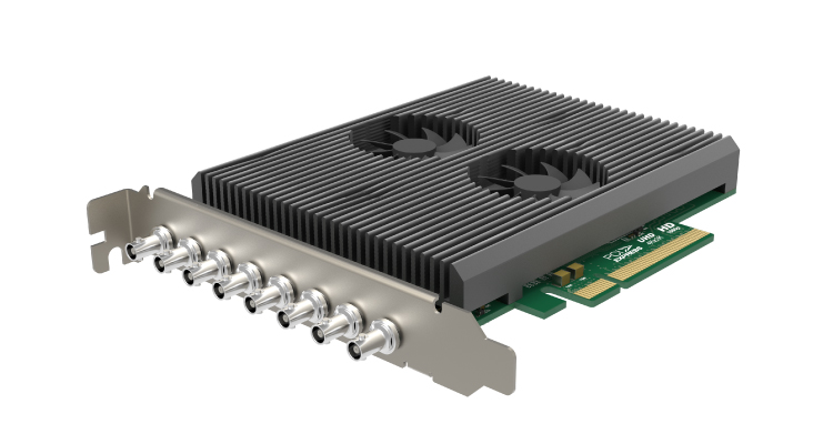 Dual-Input 12G SDI 4K Card from Magewell Ships