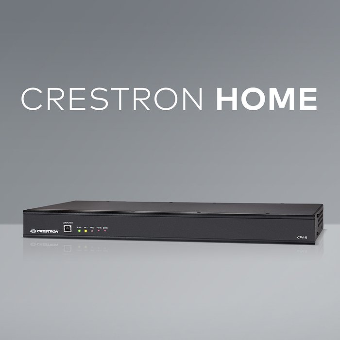 New Crestron CP4-R Control System Unleashes Full Potential of Crestron Home Operating System