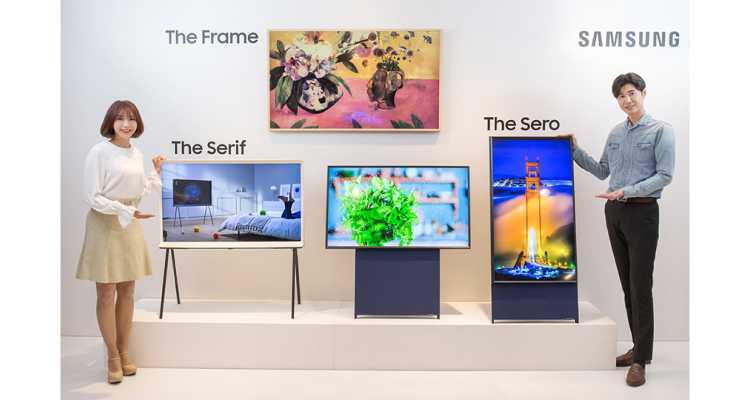 Samsung Launches Vertical (and Horizontal) TVs in New The Sero