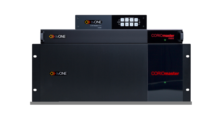 New tvONE CORIOmaster Adds Security, HDMI Scalability, IP Streaming and Audio Support