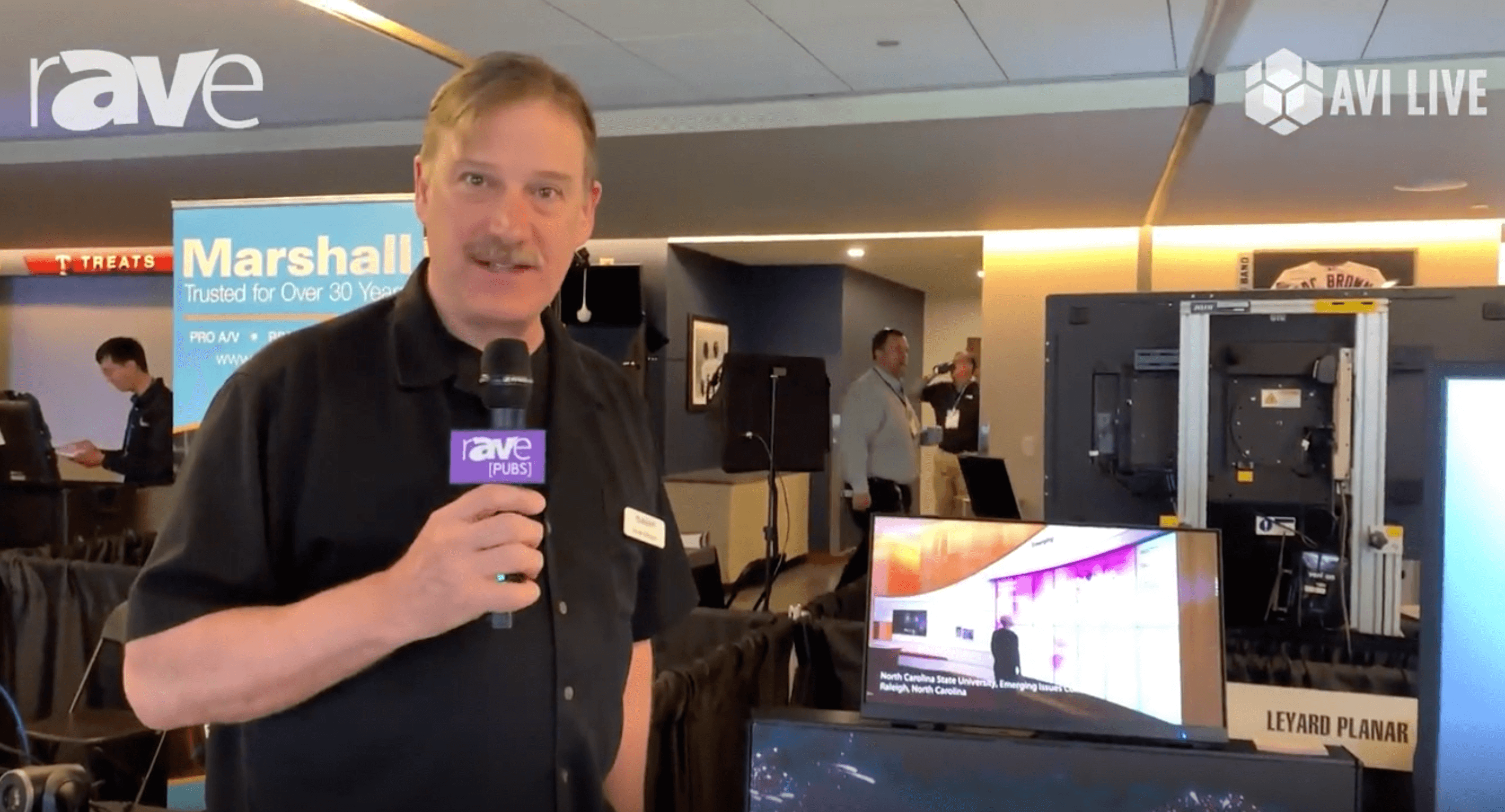 AVI LIVE: Leyard Planar Shows Touch Displays and LED Display Solutions