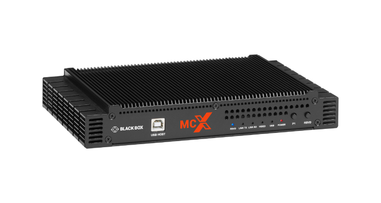 Black Box Enters the 10G AV-over-IP Market with MCX Using SDVoE