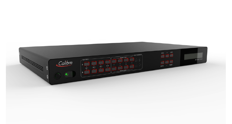 4K QuadVision Scaler-Switcher and Multiviewer Debuts from Calibre